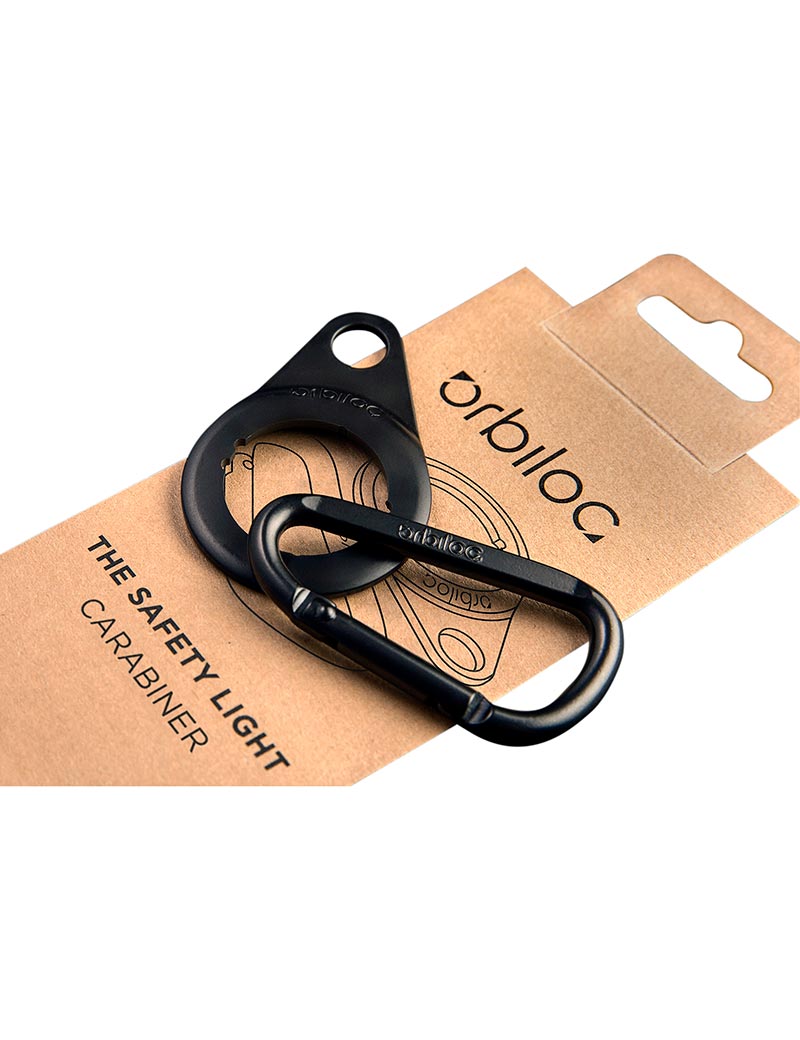 orbiloc-tillbehor-carabiner-lampa obiloc carabiner karbinhake