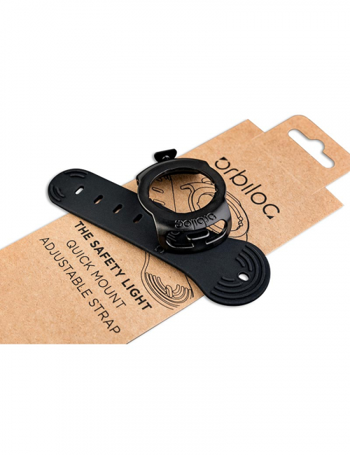 orbiloc quick mount adjustable gummi rubber strap
