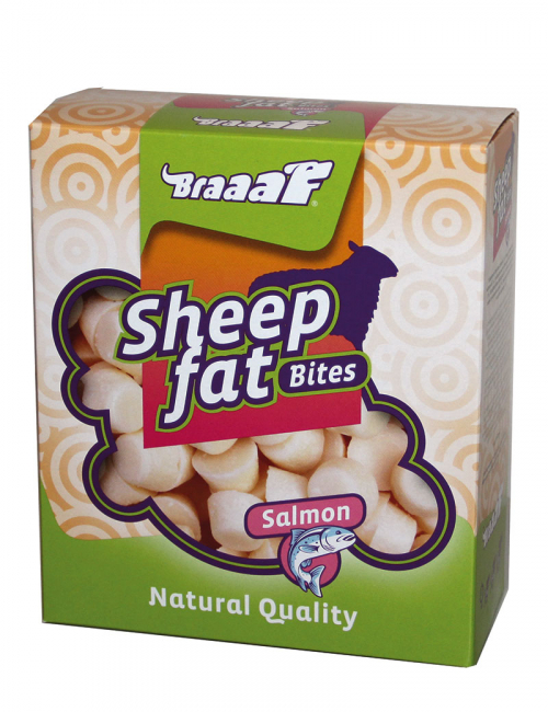 Braaaf Sheep Fat Salmon treats