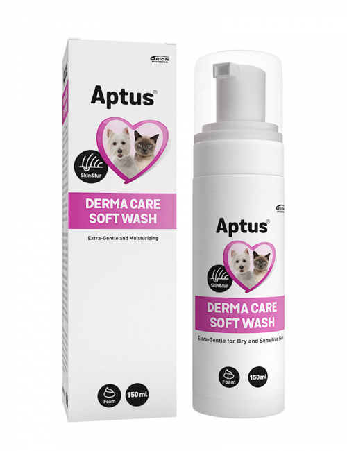 Aptus Derma Care Soft Wash för hund och katt.