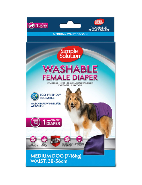 Simple Solution Washable Female Diaper Medium