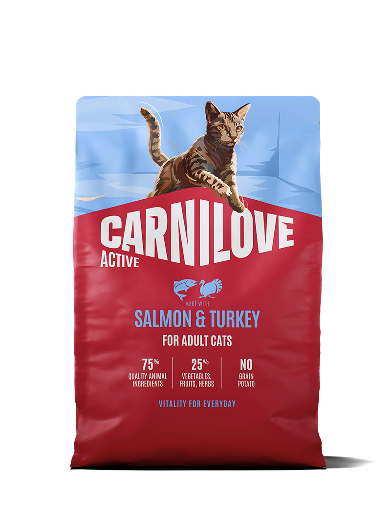 CARNILOVE-ACTIVE-Cat-Turkey-Salmon-adults-2KG CARNILOVE-ACTIVE-Cat-Turkey-Salmon-adults-2KG