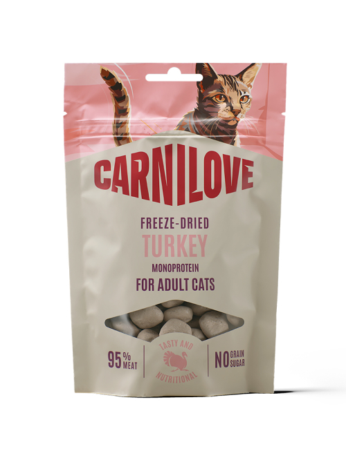 CARNILOVE-Cat-FREEZEDRIED-Turkey-40G