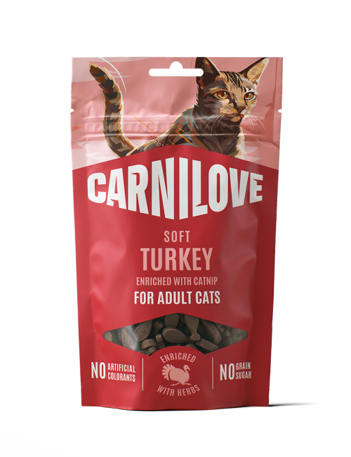CARNILOVE-Cat-SOFT-Snack-Turkey-Catnip-50G