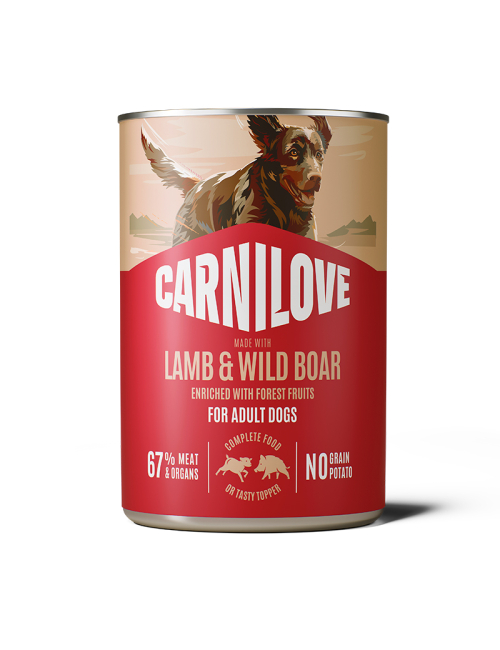 CARNILOVE-Dog-CAN-WildMeat-Lamb-WildBoar-400G