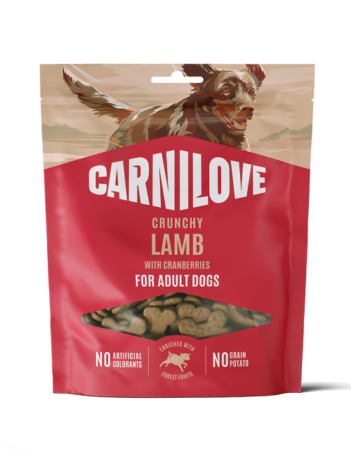 CARNILOVE-Dog-CRUNCHY-Snack-Lamb-Cranberries-200G