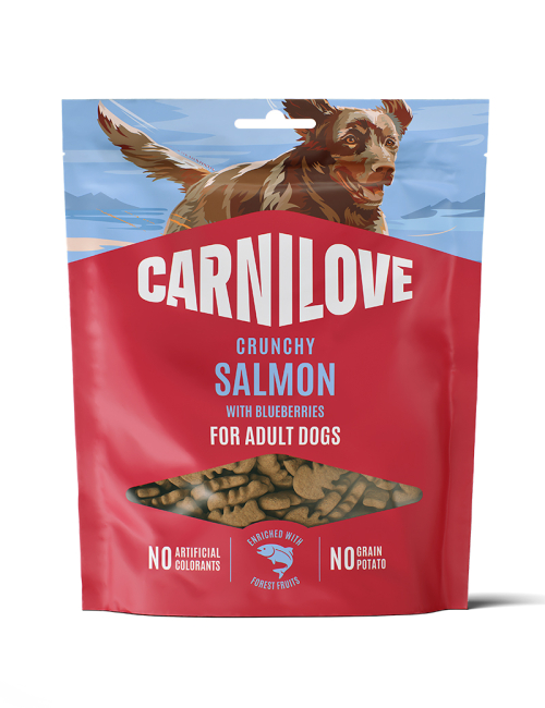 CARNILOVE-Dog-CRUNCHY-Snack-Salmon-Blueberries-200G