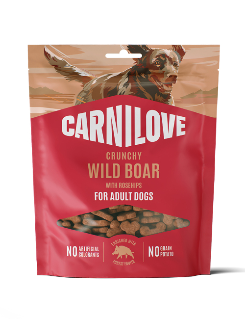 CARNILOVE-Dog-CRUNCHY-Snack-WildBoar-Rosehips-200G