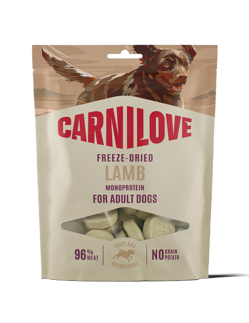 CARNILOVE-Dog-FREEZE-DRIED-Raw-Snacks-Lamb-60G