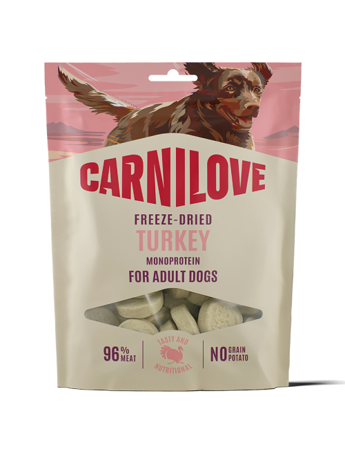 CARNILOVE-Dog-FREEZE-DRIED-Raw-Snacks-Turkey-60G