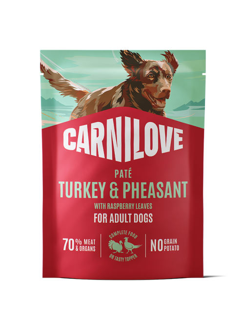 CARNILOVE-Dog-POUCH-Pate-Pheasant-Raspberry-300G