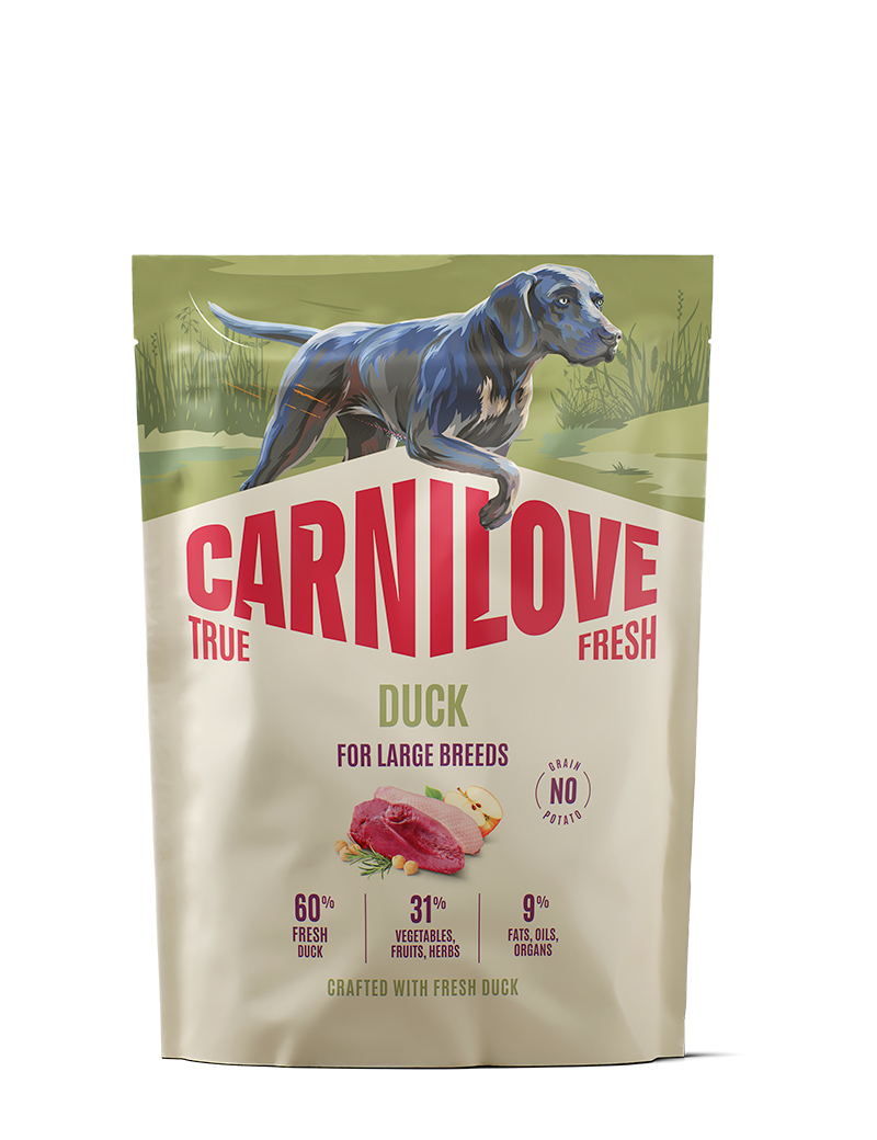 Carnilove-TrueFresh-Dog-Duck-LargeBreed-1.5kg Carnilove-TrueFresh-Dog-Duck-LargeBreed-1.5kg