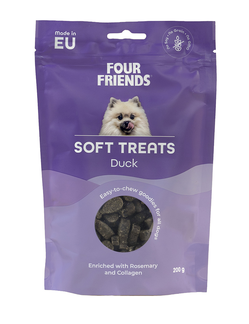 FourFriends_Soft_Treats_Duck_200g FourFriends_Soft_Treats_Duck_200g