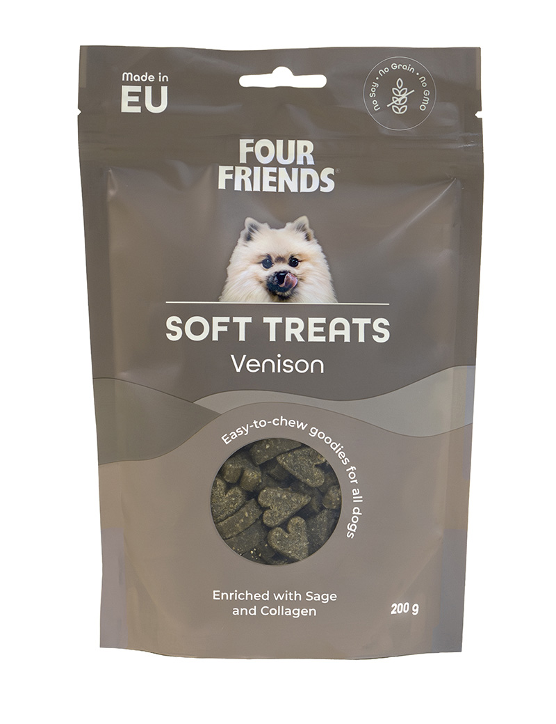 FourFriends_Soft_Treats_Venison_200g FourFriends_Soft_Treats_Venison_200g