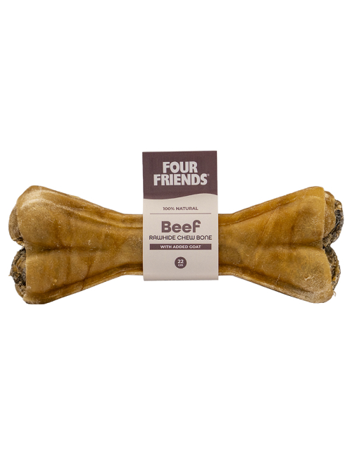 FourFriends_Rawhide_Chew_Bone_Beef_w_Goat_22cm